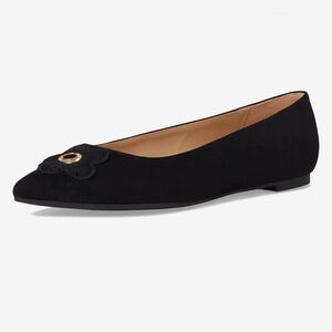 Bandolino Starry Floral Accent Flats Sz 8.5
